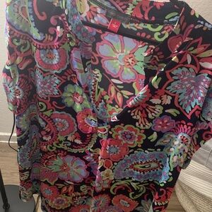 Vince Camuto Multicolor Floral Top